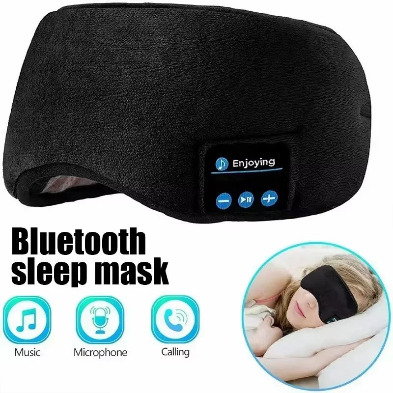 Fone Bluetooth Earphones Sleeping Mask Block Out Light Sleep Mask for Eyes Soft Sleeping Aid Eye Mask Breathable Slaapmasker